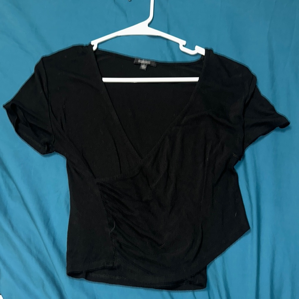 Black Crop Top